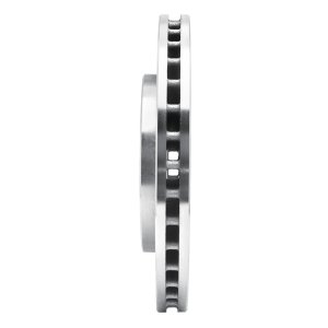 Nissan NP300 Brake Rotor (1) - Front Left - R1 Concepts - Drilled & Slotted - Silver - `98-`15